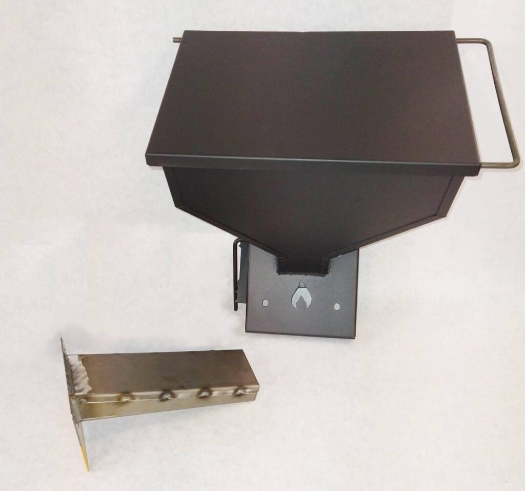 50BMG Pellet Hopper Kit Bullet Proof Rocket Stoves